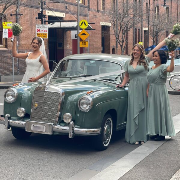 Sydney wedding car at The Rocks 4_censored