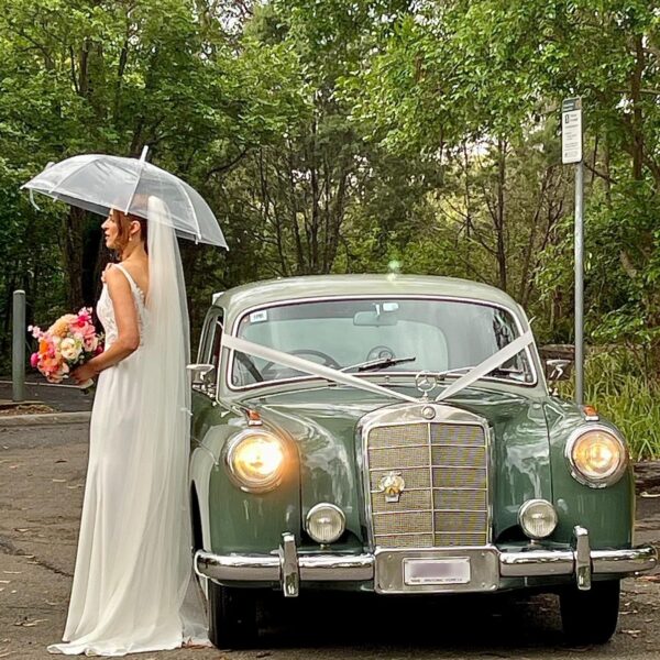 Athol Hall wedding car