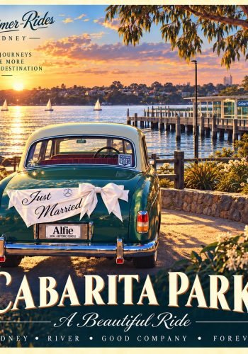 Cabarita Park wedding car