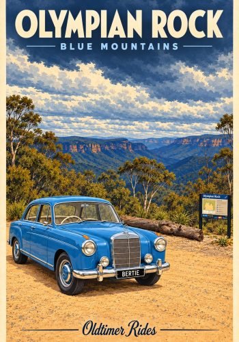 WEDDING CAR BLUE COUNTAINS