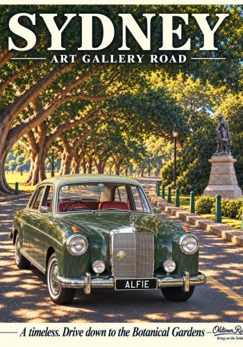 Sydney Art Gallery Wedding Car